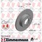 Zimmermann Brake Disc - Standard/Coated, 150126820 150126820 - alternate 2